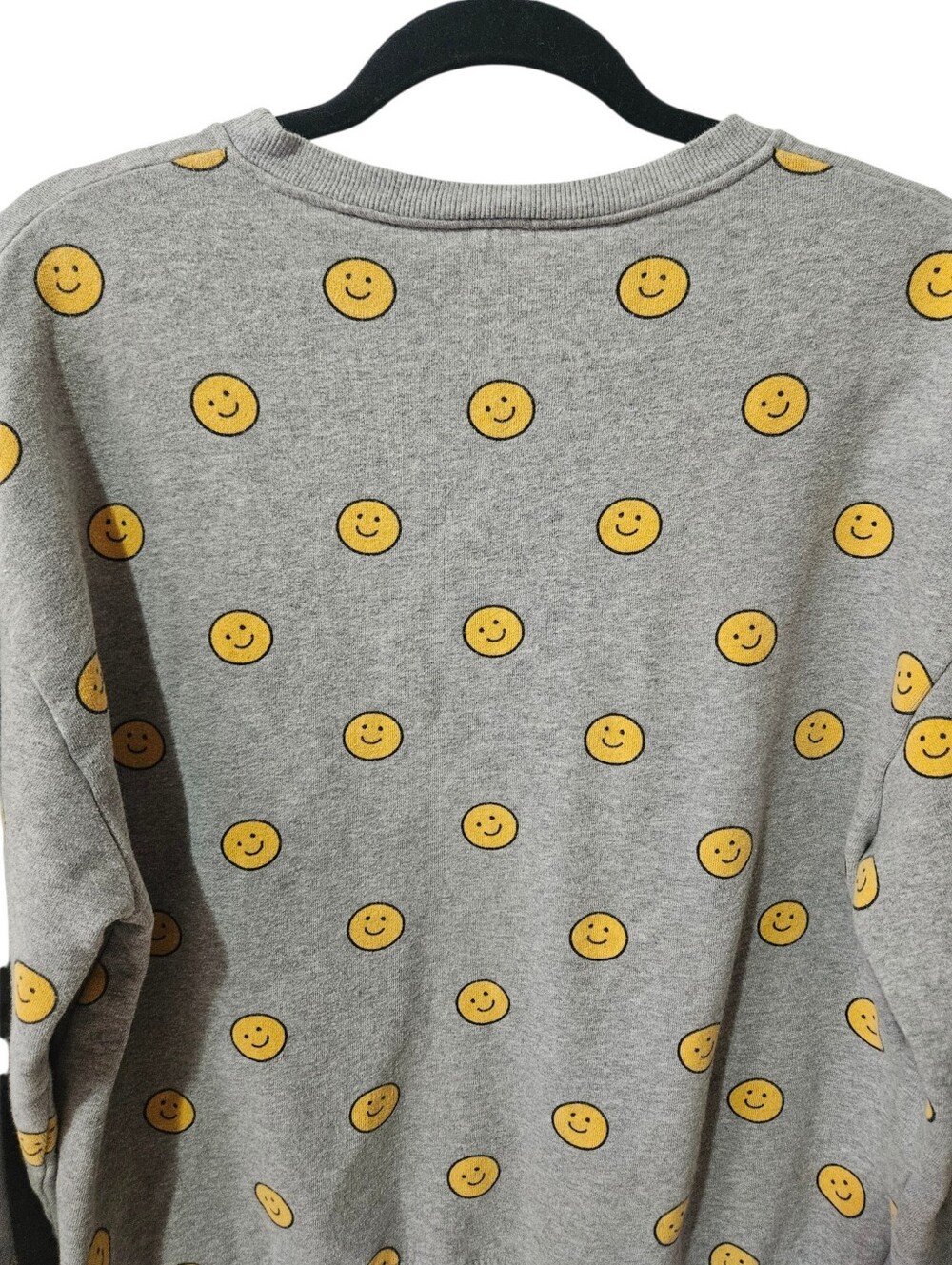 KULE Oversized Smile Crewneck Sweatshirt Organic Cotton S - Picture 8 of 13